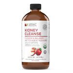 Complete Natural Products Kidney Complete - 16oz Liquid Dietary Supplement for Kidney Support, Cleanse, and Detox with Apple Cider Vinegar, Lemon, & Organic Chanca Piedra.