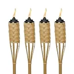 TIKI Brand 4-Pack Luau Bamboo Torch