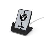 SOAR NFL Cell Phone Wireless Charging Stand V.4, Las Vegas Raiders