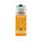 Funkin Mojito Pre-Made Cocktail Mix 1 Litre (Case of 6) | Cocktail - Just Add Spirits, Perfect For Parties