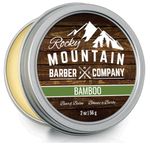 Men’s Bamboo Beard Balm Made in Canada Featuring Beeswax, Shea Butter, Coconut Oil and Bamboo Scent By Rocky Mountain Barber Company