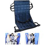 LOSCHEN Lift Stair Slide Board Transfer Emergency Transfer Belts, Mobility Transfer Board for Home and hospital,Withstands 220bls（Navy blue