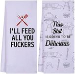 LXOMILL Funny Kitchen Towels for Me