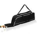 UCK-KIT Baseball Tote Bag, Large Capacity Baseball Bat Bag Holds Up to 2 Bats, T-Ball & Softball Equipment & Gear for Kids,Black