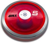 Gill Athletics S8 Spin Disc for Track - 1.6 KG Discus Training Equipment, 75% Rim Weight, 1.6k Track & Field Throwing Equipment, Mens Discus and Womens Discus, 1.6 kg Discus Track and Field