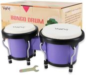 VANPHY Bongo Drum 4'' and 5'' Set f