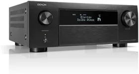 Denon AVR-X4800H 9.4-Ch Receiver - 8K UHD Home Theater AVR (125W X 9) Built-in Bluetooth, Wi-Fi & HEOS Multi-Room Streaming, Dolby Atmos, DTS:X Pro, IMAX Enhanced & Auro 3D