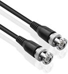 TNP SDI Cable Connectors RG6 Coaxial Cable Male to Male - Heavy Shielding, BNC to BNC Cord Connectors, HD SDI BNC Cable, Long Cable Cord, 75 Ohm Cable, 6FT