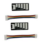 JZK 2 Pieces JST-XH Balance Board 2S-6S 3S Lipo Battery Charger Extend Expansion Board Adapter Converter for RC Vehicles Lipo Battery Charging