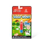 Melissa & Doug Water WOW! Farm | Water Reveal Travel Book | Activity Pad | 3+ | Gift for Boy or Girl, White