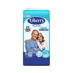 Liberty Eco Adult Diaper Pants,Extra Large (XL) 20 Count, Waist Size (96-165cm | 38-65 inches), Unisex, High Absorbency, Leak Proof, Overnight Protection, Pack of 1