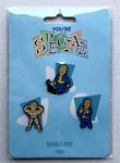 You're Special Vault-tec badge pin , Pack of 3