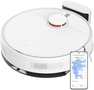 Xiaomi Robot Vacuum S40C 2-in-1 Vacuum Cleaner and Wiper, 5000Pa Suction Power, Smart LDS Navigation, Automatic Charging, Works on Short Pile Carpets and Hard Floors AU