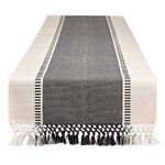 DII CAMZ11412 Mineral Dobby Stripe Woven Table Runner, 13X72