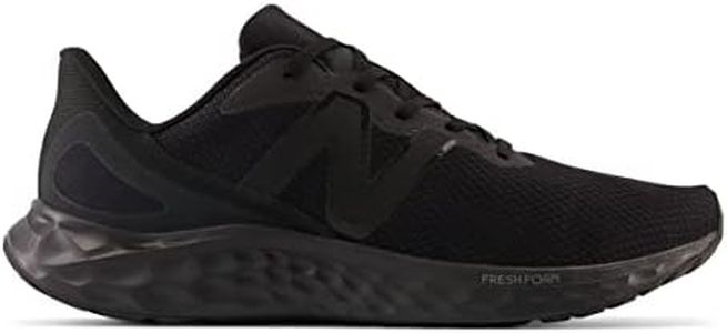 New Balance Men's Fresh Foam Arishi V4 Running Sport Sneakers Shoes Black/Black 12