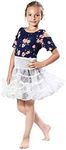 Malco Modes Little Betty Petticoat for Pagent dress | Medium White Tulle Underskirt for Formal Dress