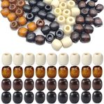 Wooden Hair Beads