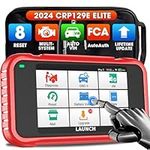 LAUNCH CRP129E OBD2 Code Reader, 4 System ENGINE/ABS/SRS/AT Car Diagnostic Tool, 8 Reset Service, TPMS/Oil/EPB/SAS/DPF/BMS/Throttle Reset, Injector Coding,Lifetime Upgrade,Auto Vin diagnostic scanner