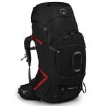 Osprey Aether Plus 70 Men's Backpacking Backpack, Black, Large/X-Large