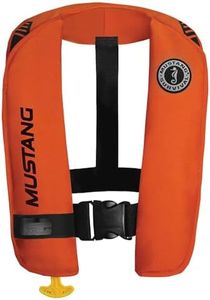 Mustang MIT 100 Inflatable Automatic PFD w/Reflective Tape - Orange