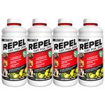 Critter REPEL Animal Repellent | Deterrent For Unwanted Garden Visitors Including Cats, Dogs & Foxes (4 x 650g)