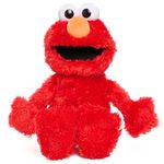 Just Play Sesame Street Tickle Me Elmo 13.5-inch Plush Doll, Laughs, Wiggles, and Giggles, Red, Kids Toys for Ages 18 Month