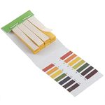 Haobase pH Test Strips Full Range 1-14 Litmus Paper Litmus pH Testing Strips for Water, Drinks, Vinegar, Soap (80 Strips)