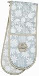 Cooksmart Double Oven Gloves Heat Resistant | British Designed Heat Resistant Oven Gloves | Modern Oven Mitt & Potholder for Home Cooking | Heat Protection Kitchen Oven Gloves - A Winters Tale