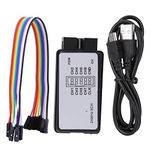 USB Logic Analyzer Set 24MHz Mini Logic Analyzer 8 Channel Input Logic Analyzer Device with USB Cable and Jump Wire