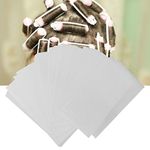 Perm Papers, 500Pcs Professional Disposable Salon Crystal Hair Perm Paper Hair Curling Paper Hair Curling Hairdressing End Wraps Paper Hair Perm Tissue Papers Hair Perm Papers End Papers for Hair Perm