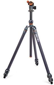 3 Legged Thing Pro Range 2.0 Winston 2.0 Kit Carbon Fibre Tripod System - Adjustable Camera Tripod with 3 Counterfold Detachable Legs for Monopod Conversion - Metallic Slate Grey (WINSTONKITGREY2)