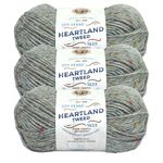 Lion Brand Yarn 136-350 Heartland Yarn, Mount Rainier Tweed