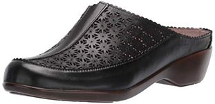 Easy Spirit Womens Dusk Mule Clogs, Black 001, 9