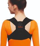 DOLTAS Neoprene Blend Posture Corrector For Men & Women | Back Support Belt For Back Pain Relief | Shoulder Support Belt-Body & Back Clavicle Corrector Belt | Back Straight Belt (Universal Size)