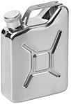 AUGEN Hip Flask Stainless Steel Leak Proof Oil Tank Design 5oz (150ml) Liquor Pocket Flasks or Alcoholic Beverage Holder