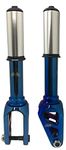 Liberty Mach 3 Threadless Aluminum Scooter IHC Fork (Blue Chrome)