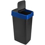 Sterling Ventures HDR Push Up Recycle Bin (Blue 60L)