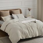 Bedsure Linen Duvet Cover Queen Siz