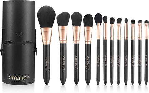 OMANIAC 12-Piece Makeup Brush Set – Professional Cosmetic Brushes