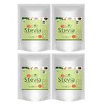 So Sweet Stevia Powder Sugar Free 100% Natural Zero Calorie Sweetener 1kg - Diabetic & Keto friendly (Pack of 4) (1kg Each)