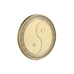 Chinese Coin Dragon Phoenix Yin Yang Commemorative Collectible for Cryptocurrency Enthusiasts Gift Art Crafts Decoration for Souvenir Gift Collectors