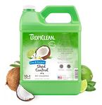 COSMOS 060203 Tropiclean Lime and Coconut De-Shedding Shampoo 16 to 1 Dilute 1 Gallon Jug