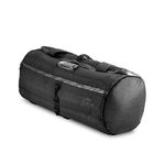 Skunk Duffle Bag- Smell Proof - with Combo Lock (Black, 16"x7.5")