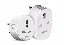 Ozone (10A+16A) Wifi Smart Plug with Energy Monitoring | Control Appliances from Your Smartphone | Works with Alexa & Google Assistant | Suitable for Small & Large Appliances like TV, Fridge, ACs etc