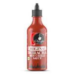 Ching’s Secret Original Sriracha Hot Chilli Sauce (Red), 550g, Hot Red Chilli Sauce With Perfect Blend Of Spicy & Tangy, Dip, Spread, Cook, Drizzle, 100% Veg