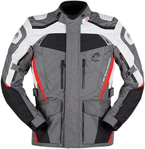 Furygan Mens Veste Apalaches Jacket, Black-grey-red, S UK