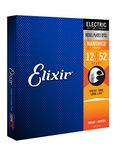 Elixir 12152 Strings Electric Guitar Strings w NANOWEB Coating, Heavy (.012-.052)