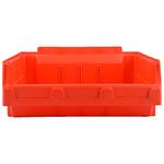 Alkon SB5 Supra Bin(Pack of 5,Red)