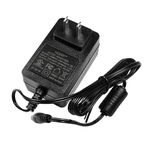 HQRP AC Adapter Power Cord Charger for Braun Silk-Epil Supersoft, Supersoft Plus Model EE1120, EE1160, EE1170, EE1180S, EE1495, EE1495S, EE1595 Type 5303 Epilator/Hair Remover + HQRP Euro Plug