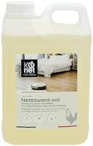 K-ONET - Nettoyant Sol - Robots laveur - Huile essentielle de citron - Pour carrelages, parquets et lino - Environ 140 lavages - 2 l